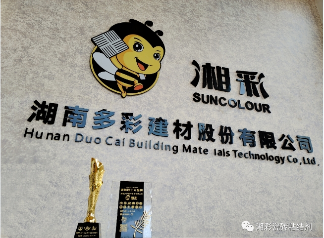 喜訊！湘彩蟬聯(lián)“2023年瓷磚膠十大品牌”